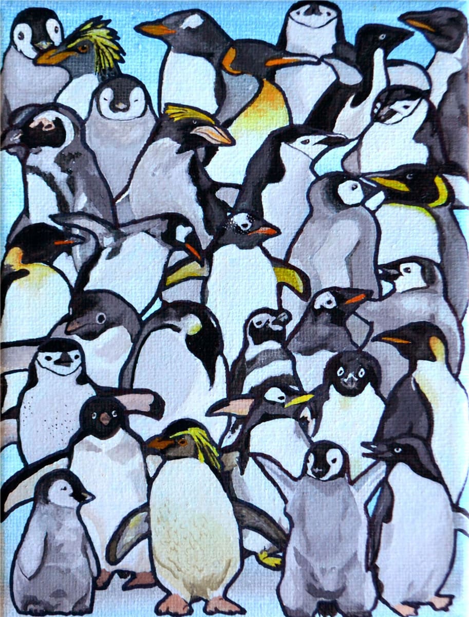 Penguins Galore Birds