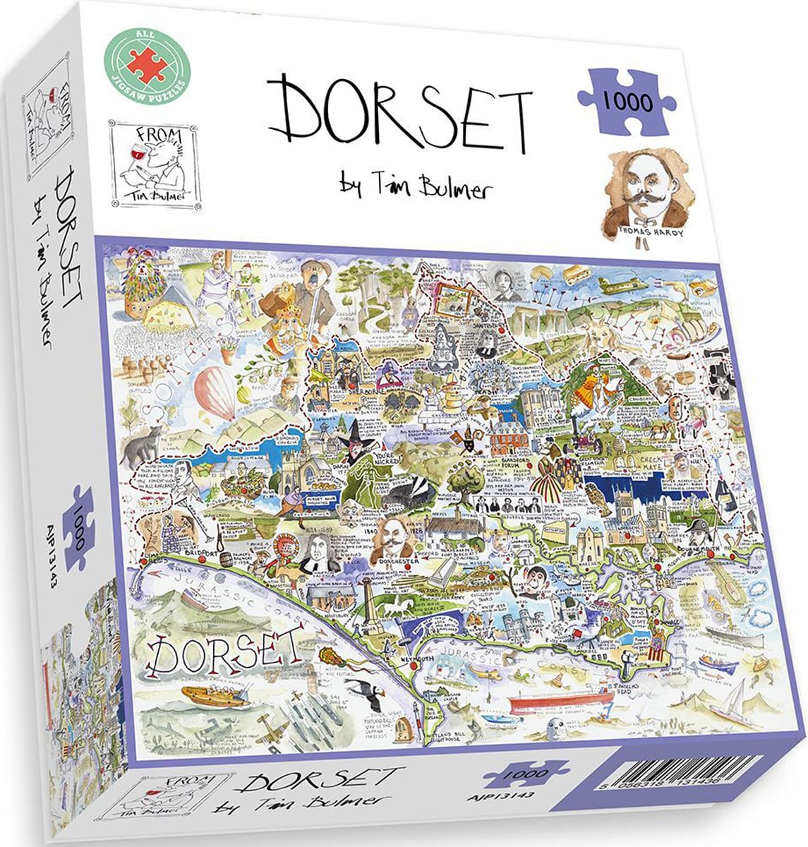 Map of Dorset