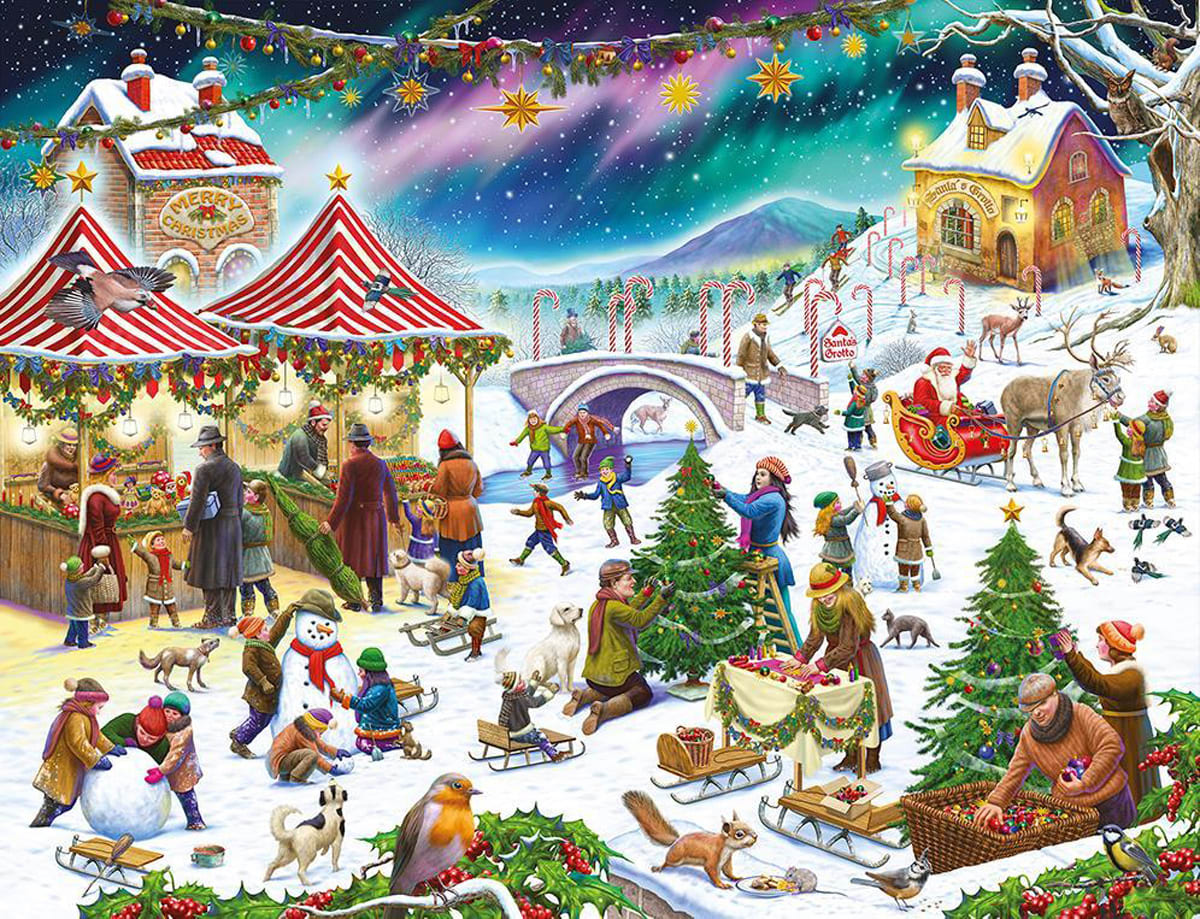 Christmas Village Fair Carnival & Circus