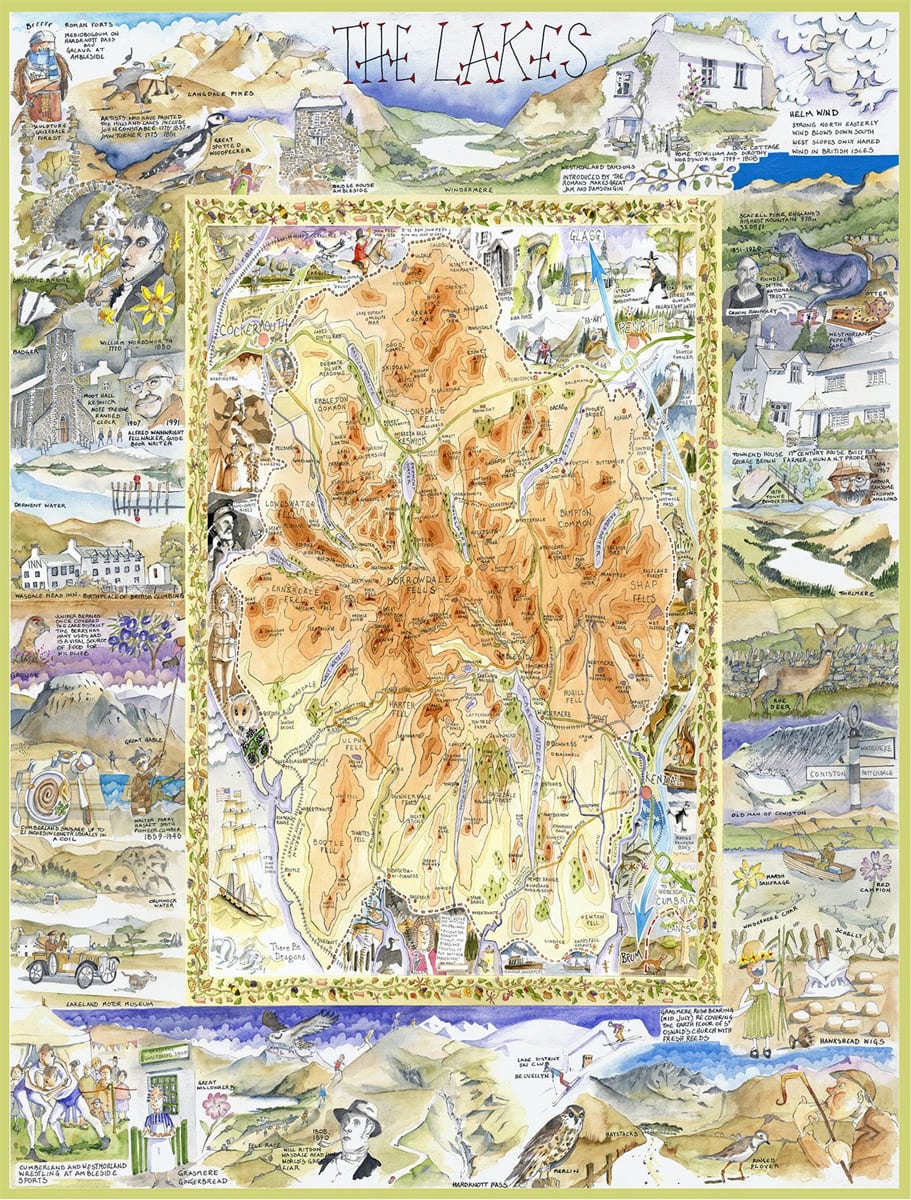 Lake District - Tim Bulmer Maps & Geography