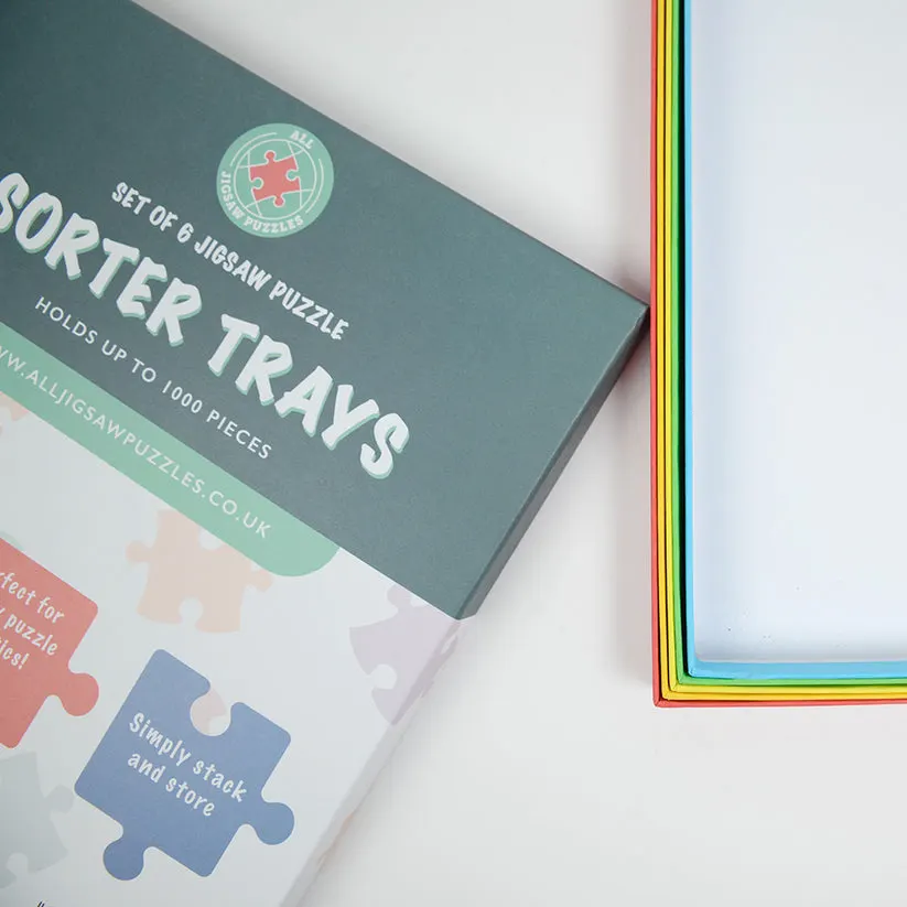 Puzzle Sorter Trays for Jigsaw Puzzles 