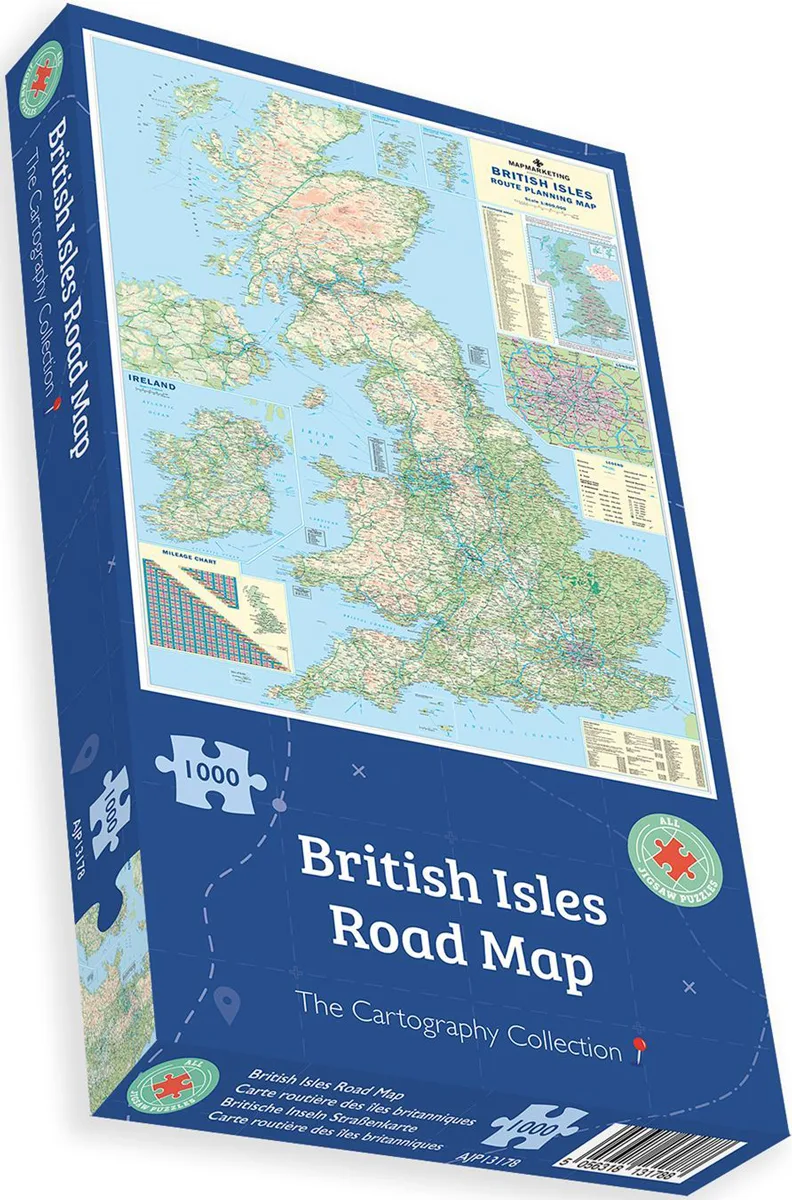 British Isles Road Map
