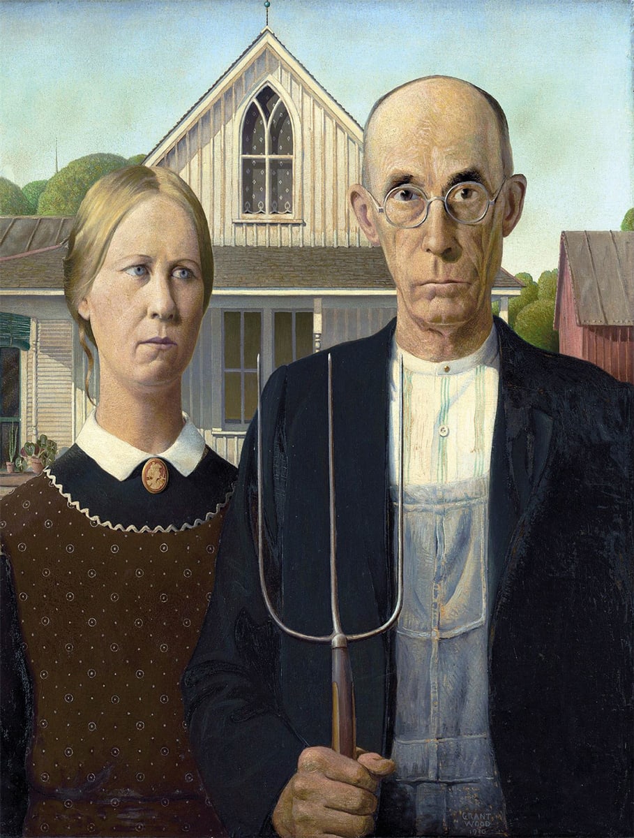 American Gothic Fine Art