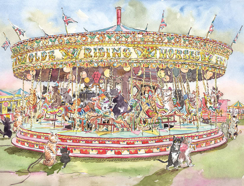 The Cat Carousel Cats