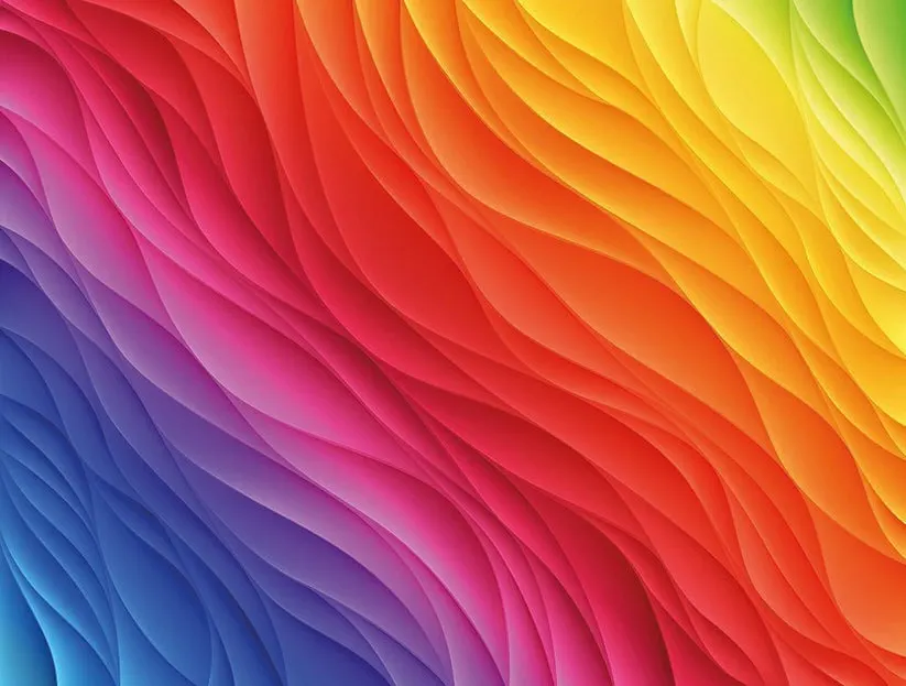 Wavy Rainbow Impuzzible 500 Piece Jigsaw Puzzle