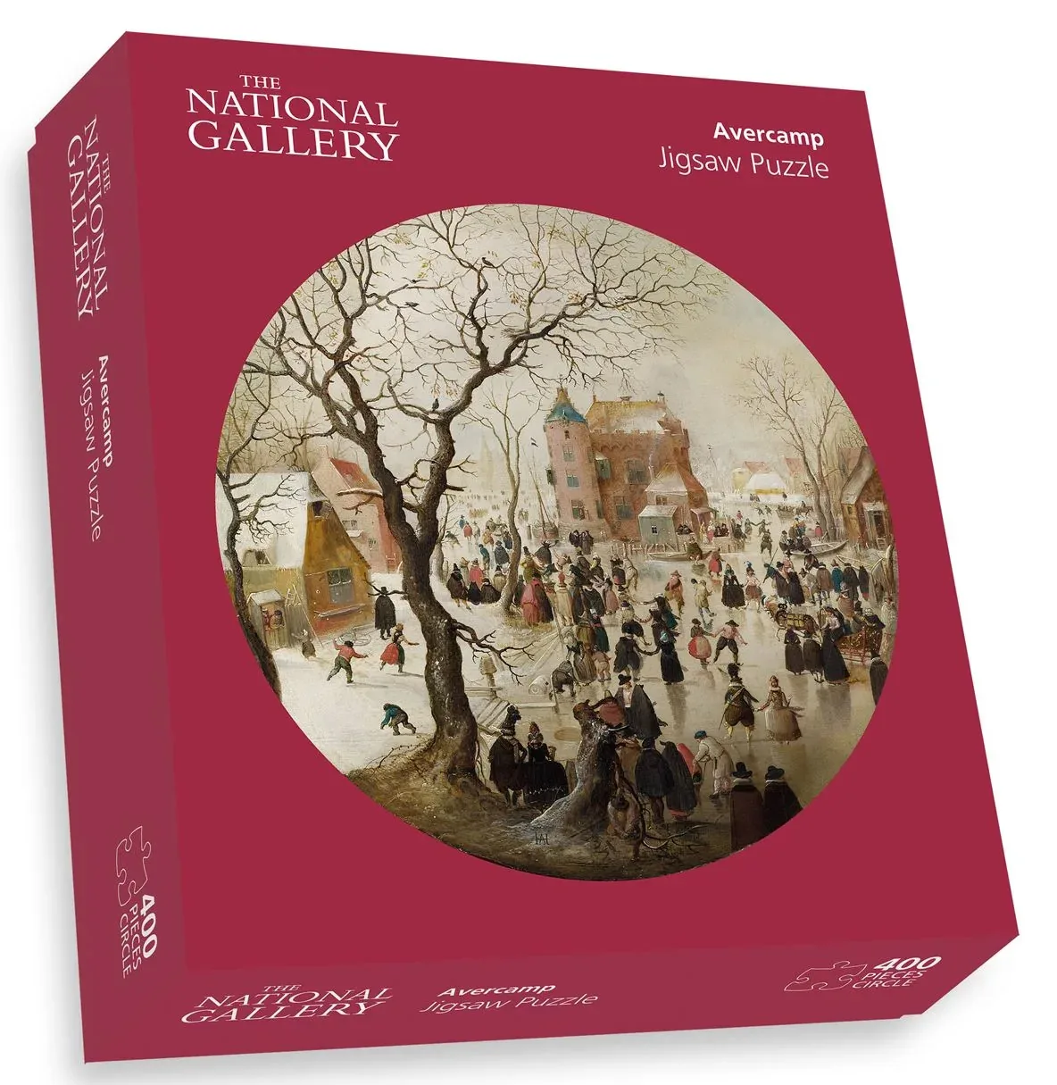 Winter Scene with Skaters