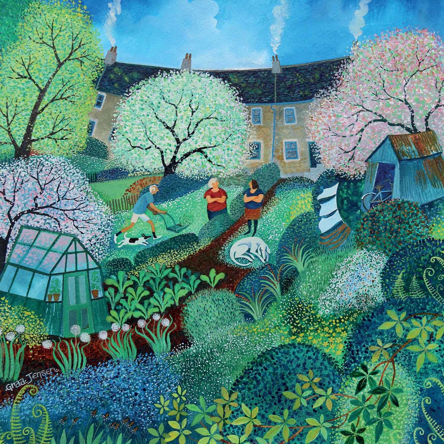 Shooting The Breeze Flower & Garden