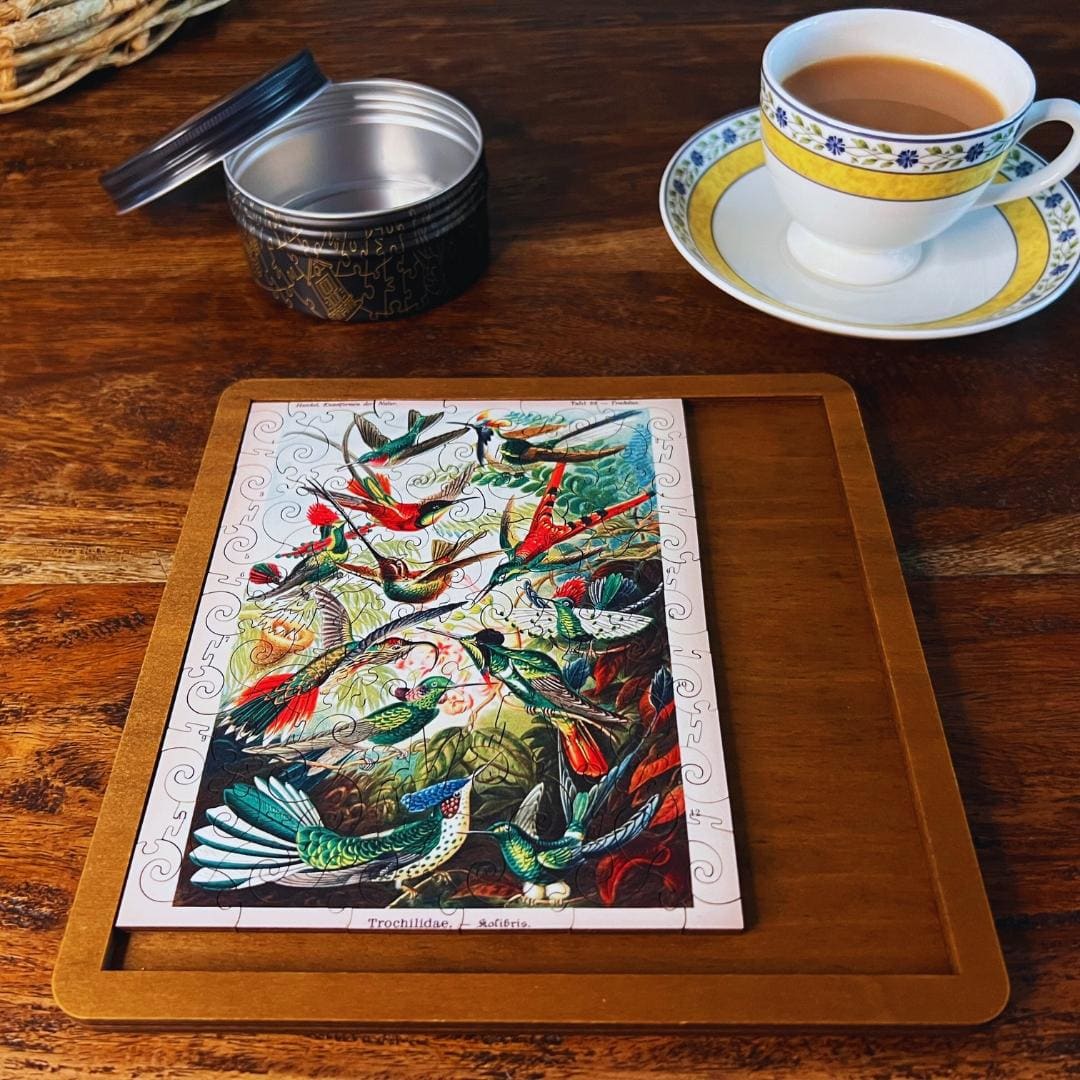 Hummingbirds - Mini Quarter Tin