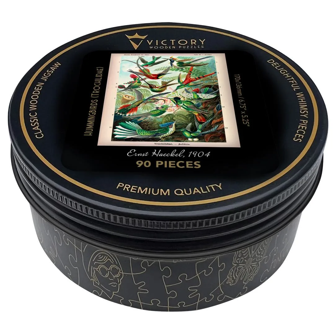 Hummingbirds - Mini Quarter Tin