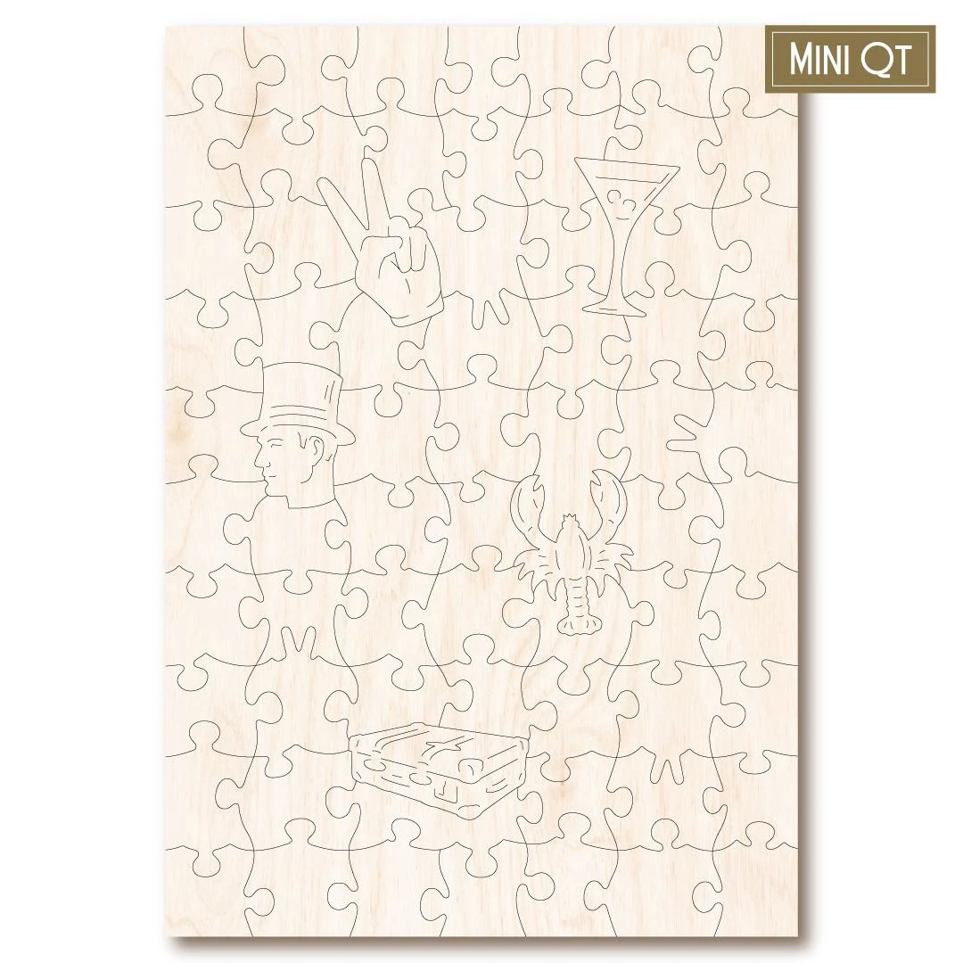 Vintage Poster - Life Aboard Cunard - Mini Quarter Tin