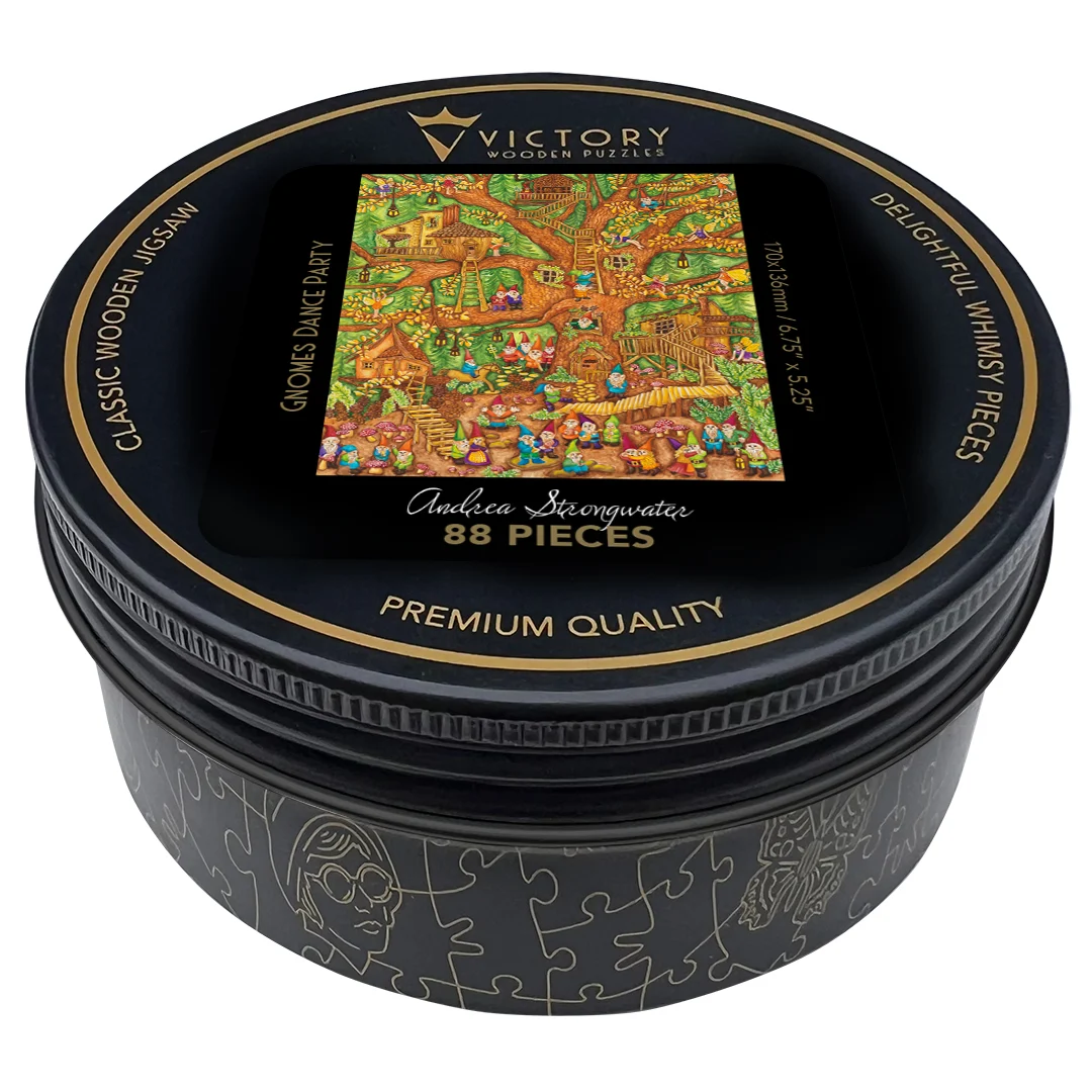 Gnomes Dance Party MINI QT Flower & Garden