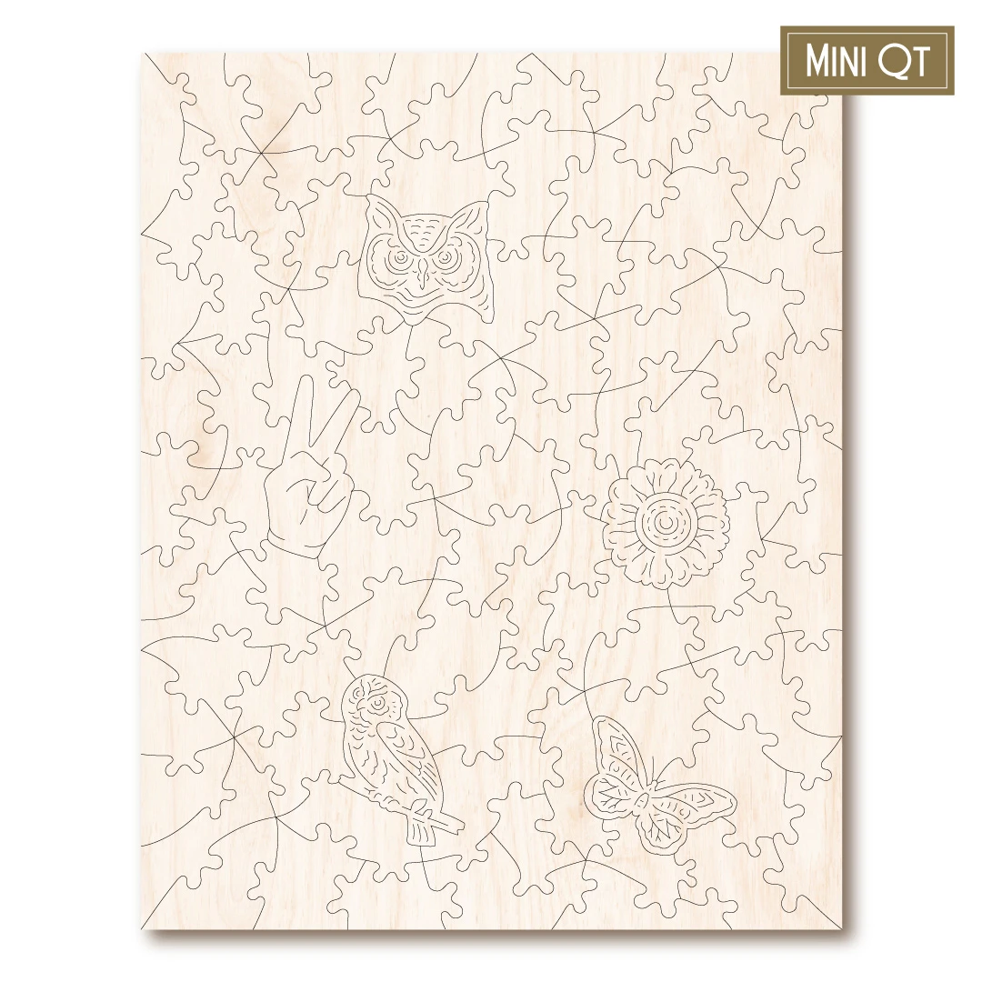 Owls In Bloom MINI QT