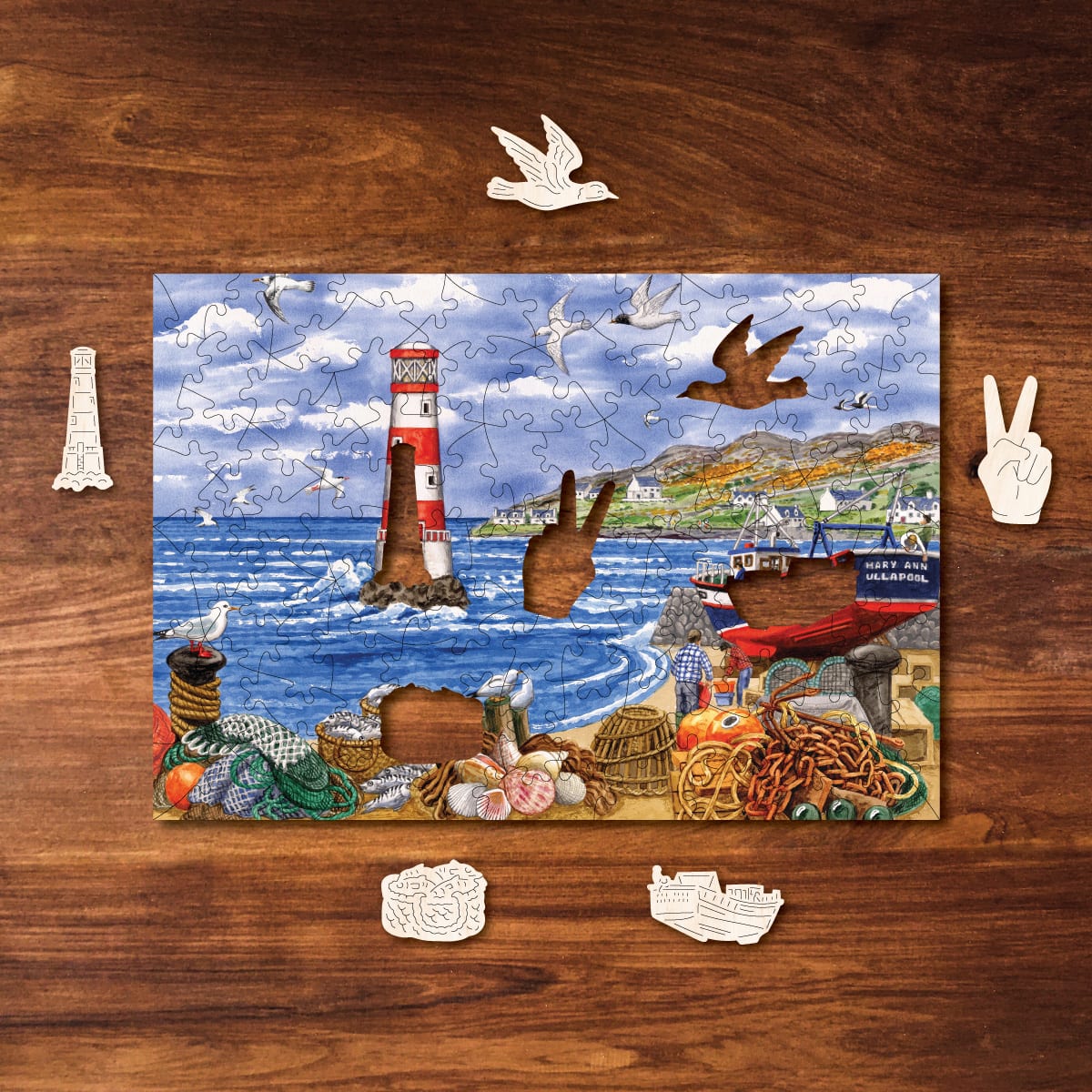 Fishing Boat & Harbour MINI QT