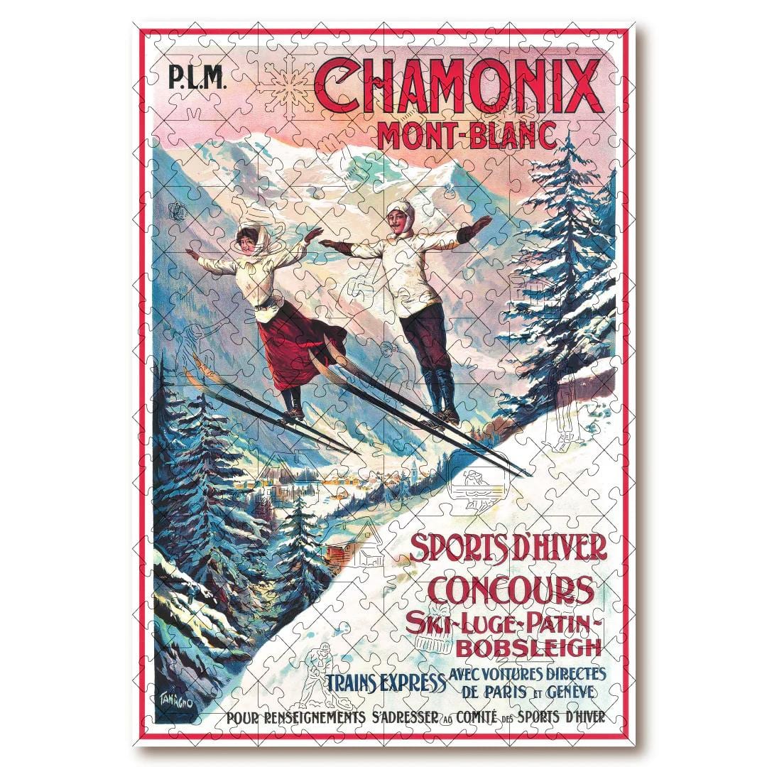 Vintage Poster - Chamonix Winter