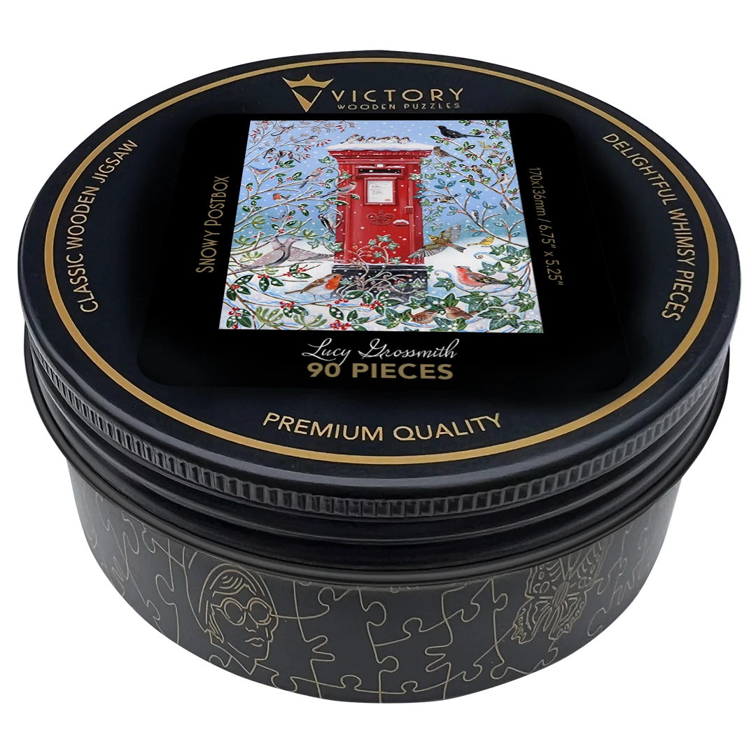 Snowy Postbox MINI QT Winter