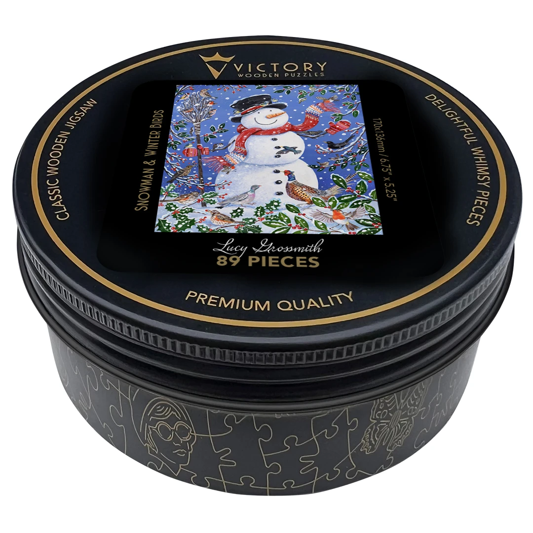 Snowman & Winter Birds MINI QT Birds