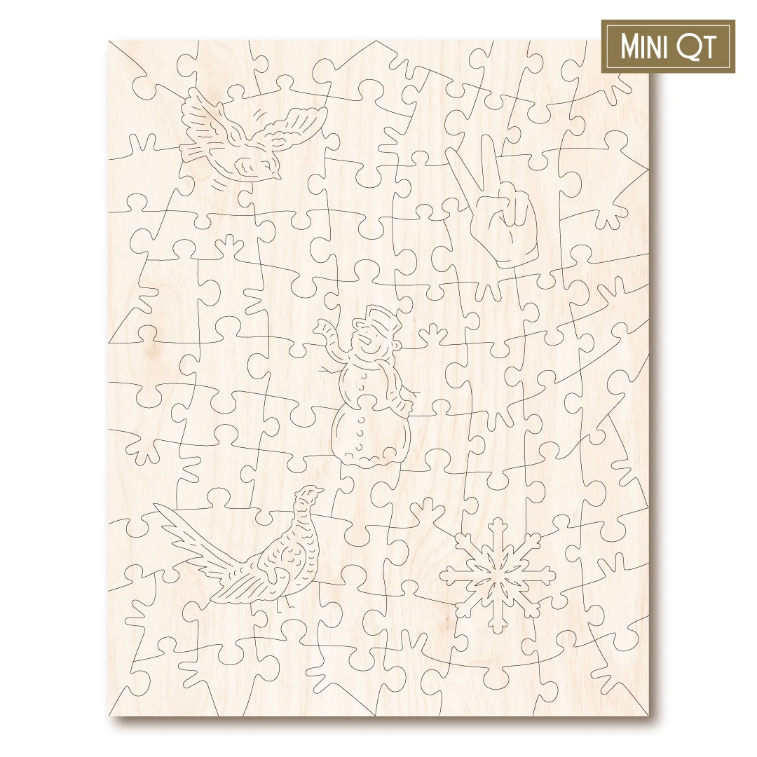 Snowman & Winter Birds MINI QT