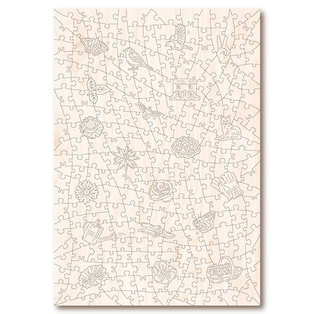 Blooming Cottage Garden