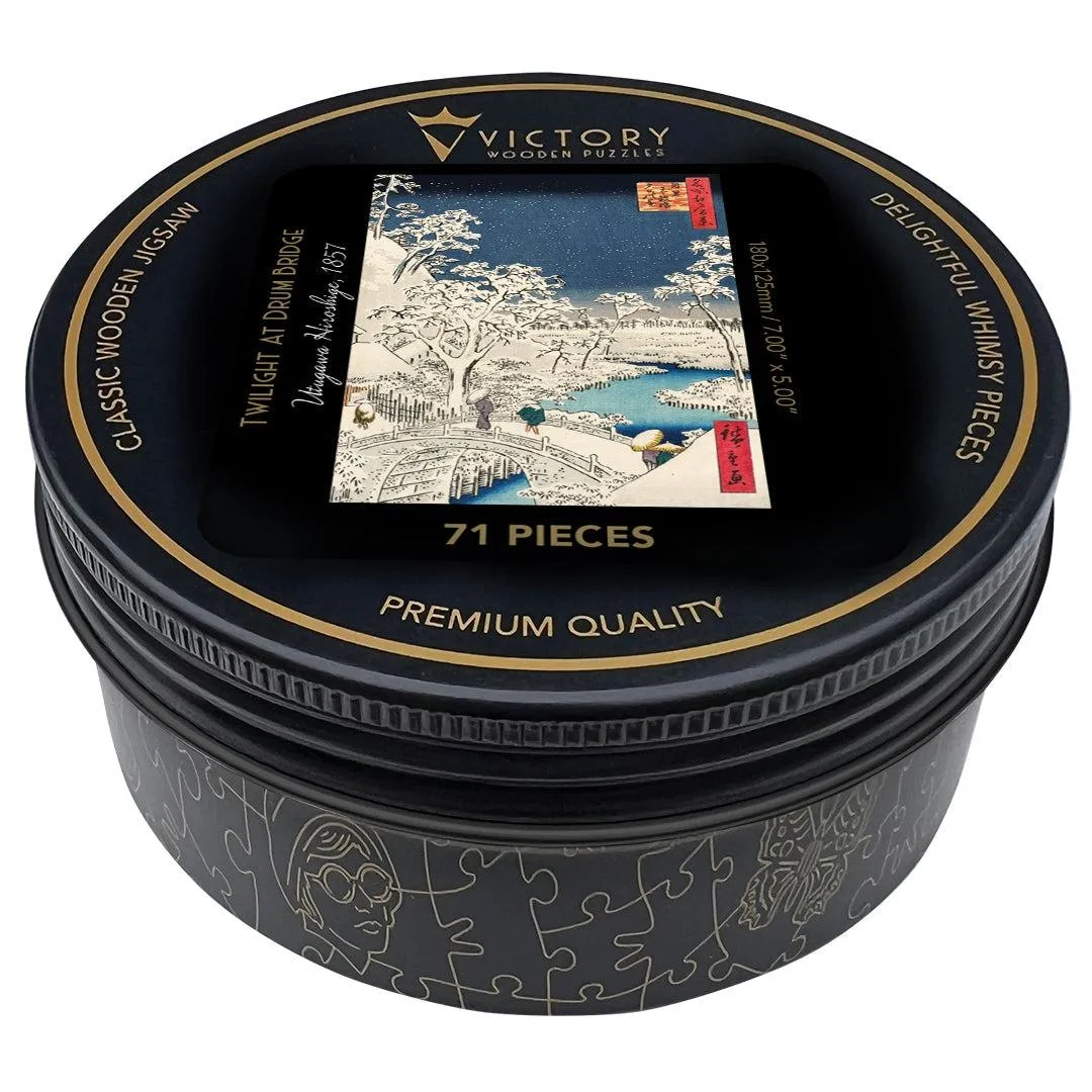 Twilight At Drum Bridge MINI QT Asian Art