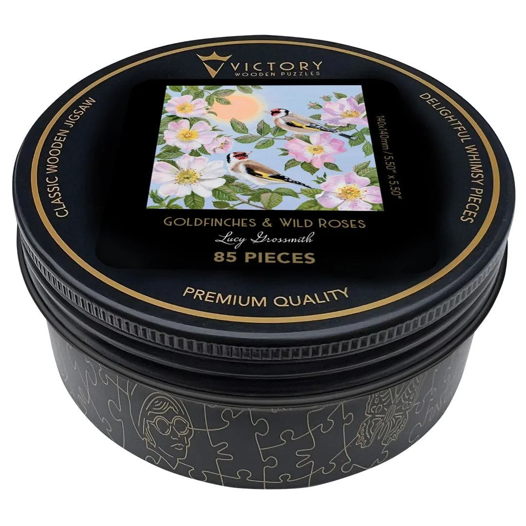 Goldfinches & Wild Roses Birds