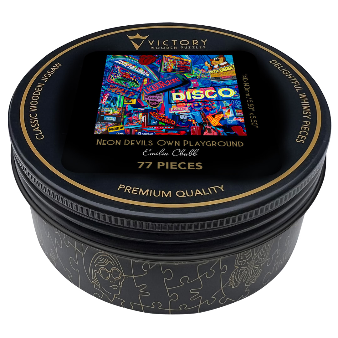 Neon Devils Own Playground MINI QT Nostalgic & Retro