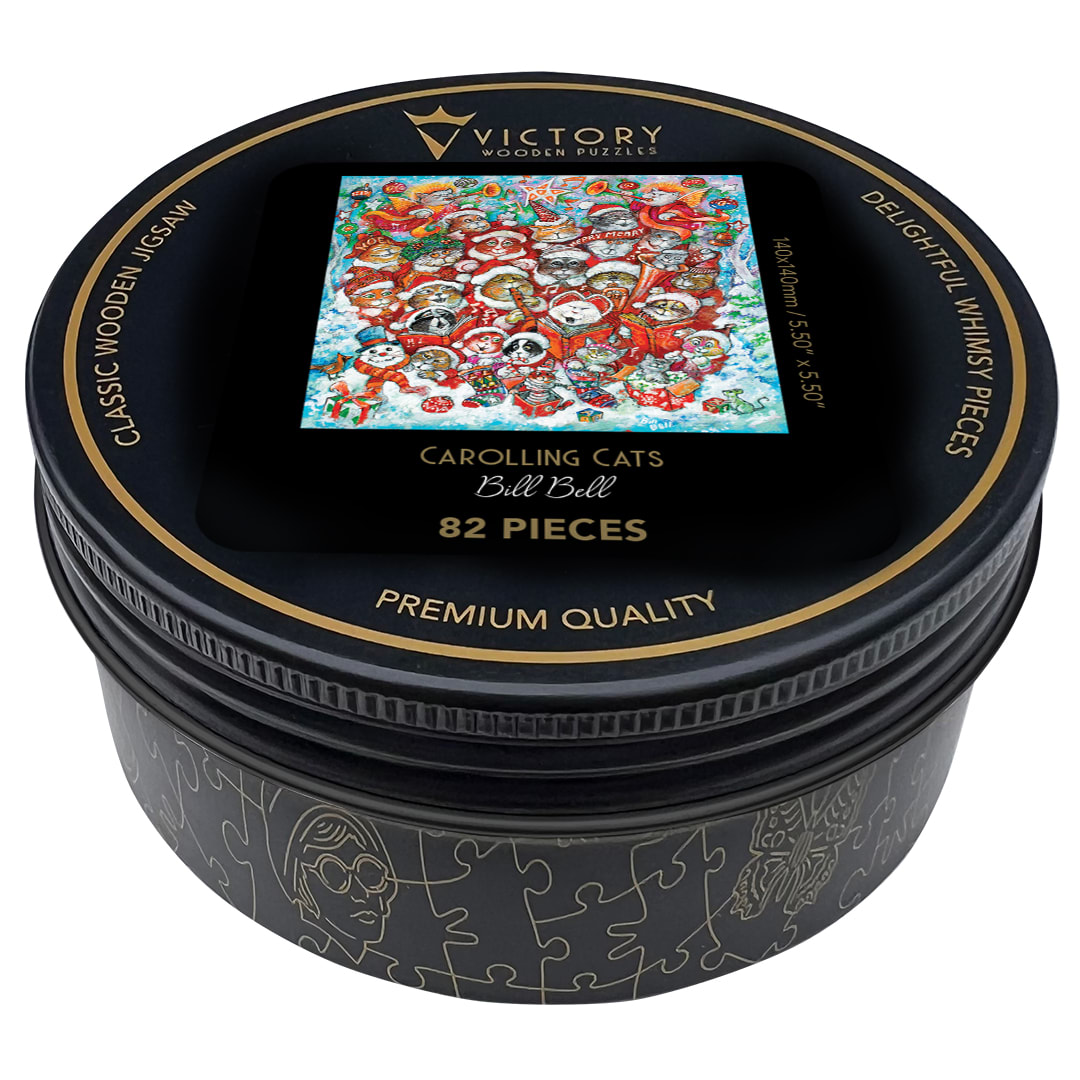 Carolling Cats MINI QT Cats