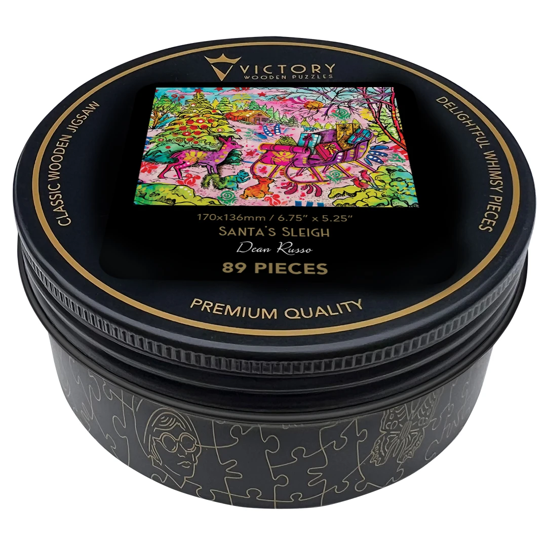 Santa's Sleigh MINI QT Christmas