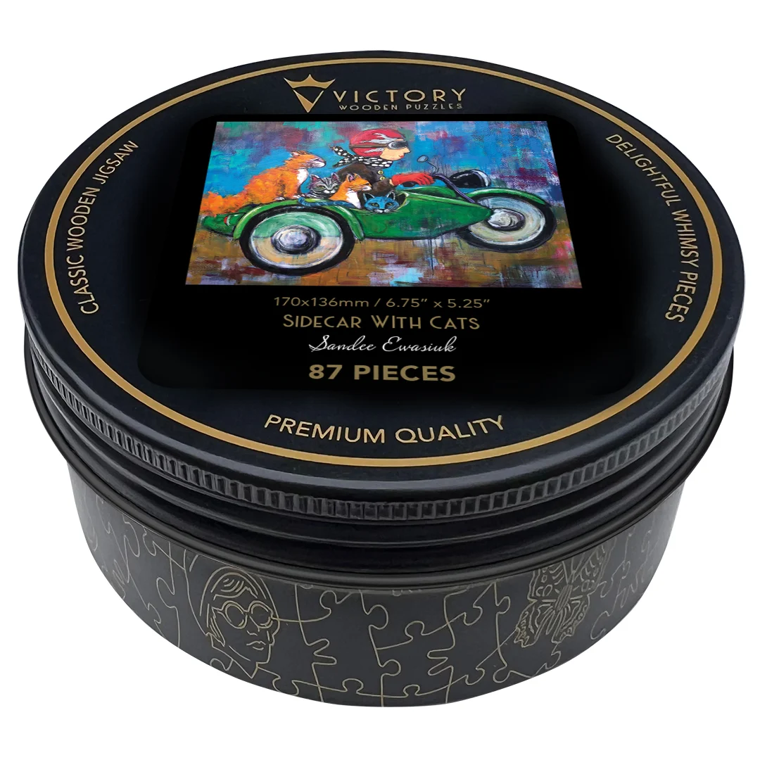 Sidecar WIth Cats MINI QT Cats