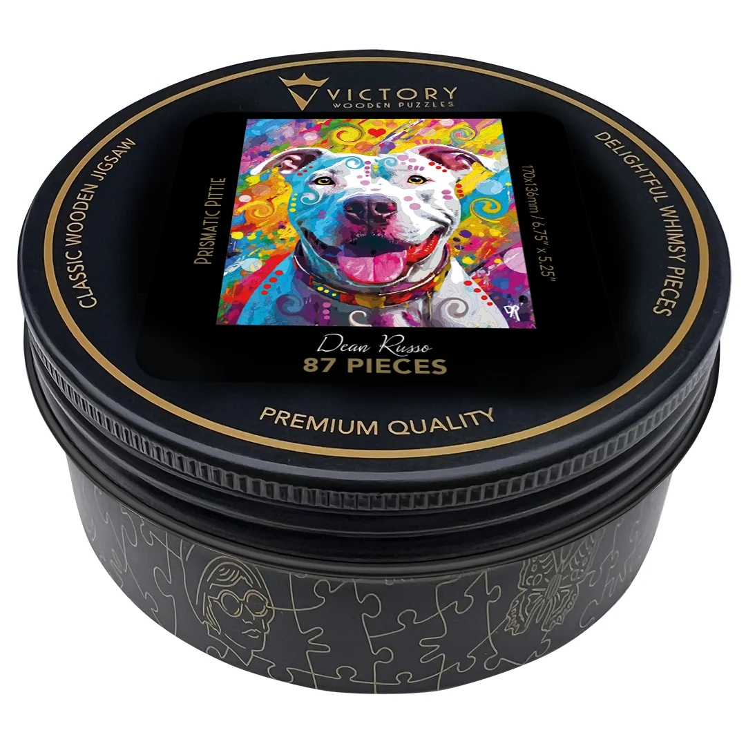 Prismatic Pittie MINI QT Dogs