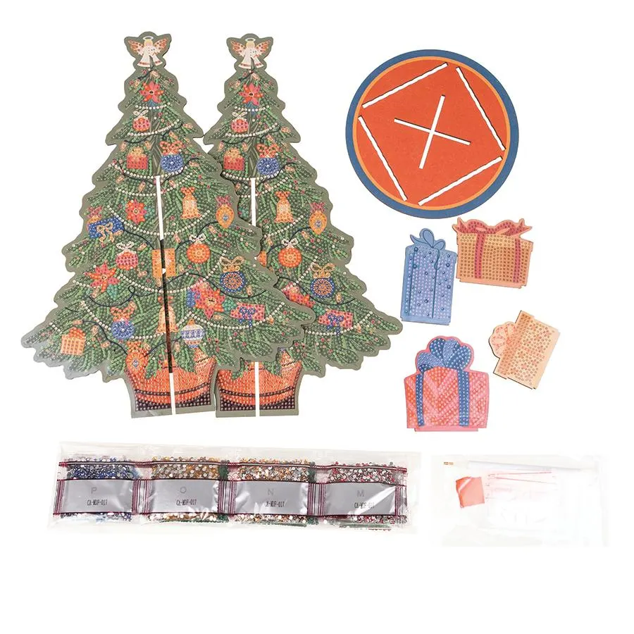 Deco Kit: Wooden Xmas Tree