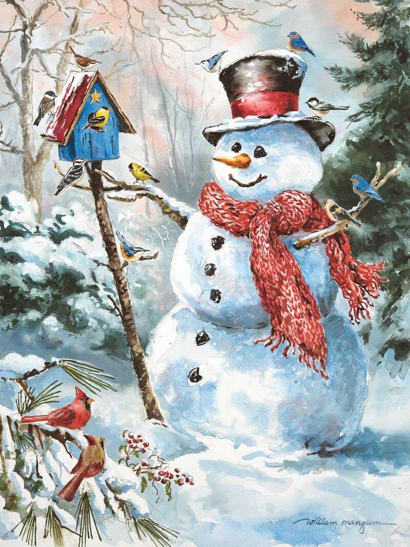 Frosty's Feathered Friends Winter