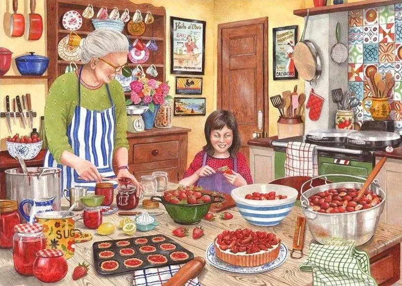 Strawberry Jam  Around the House