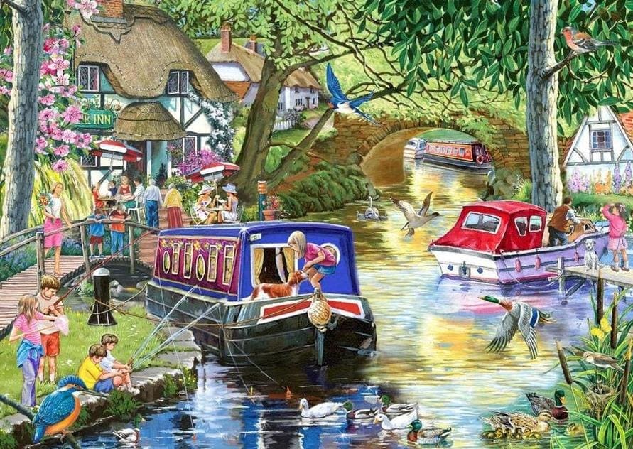 Summer on the River  Summer