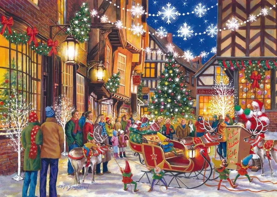 No.20 - Santa Switch On  Christmas