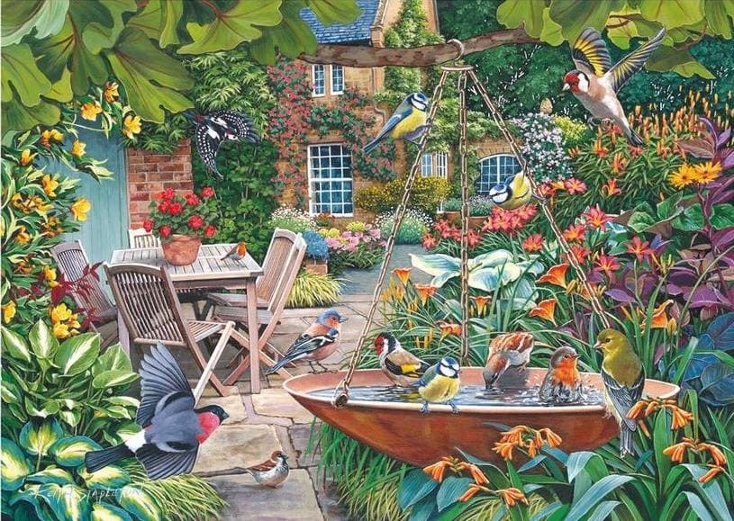 Splashing Around Birds