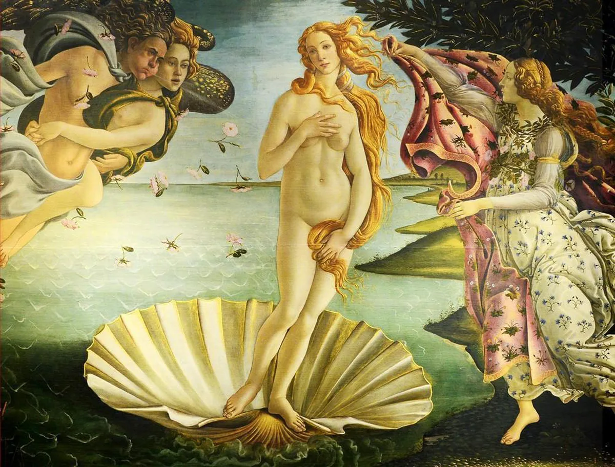 Birth of Venus by Botticelli Renaissance