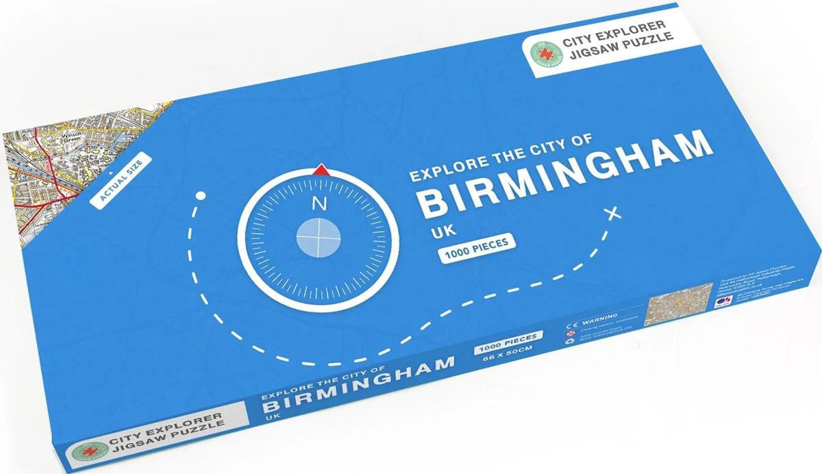 Birmingham City Map