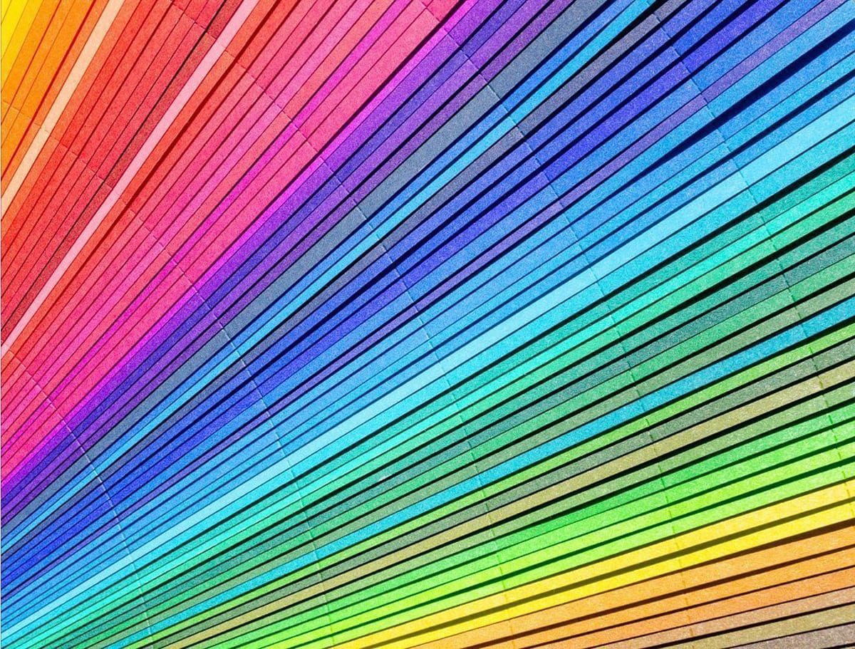 Paper Rainbow - Impuzzible No.2 Abstract