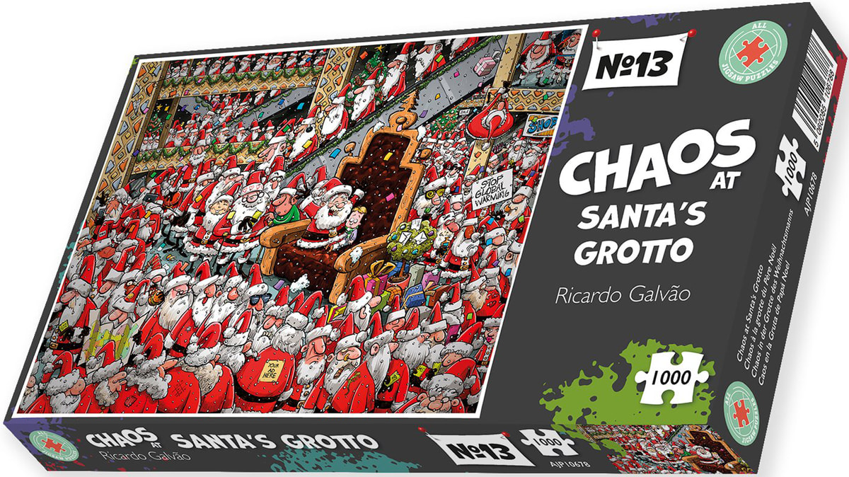 Chaos at Santa's Grotto
