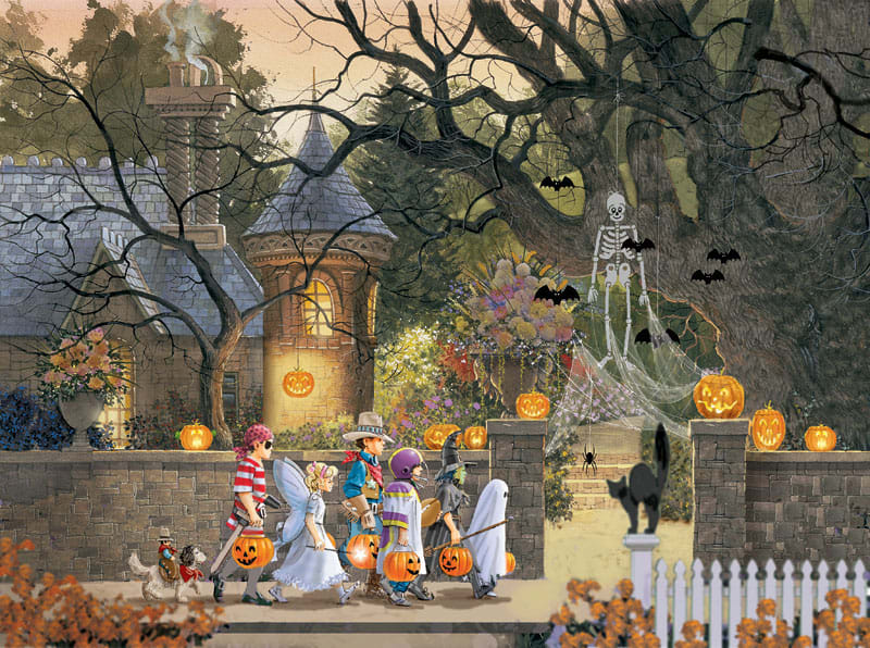 Friends on Halloween Halloween