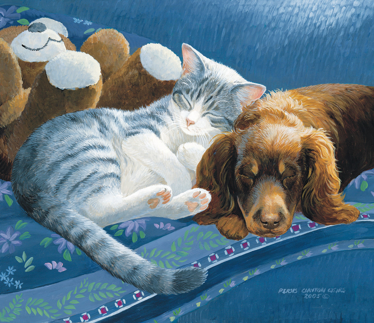 Nap with Friends Cats Jigsaw Puzzle