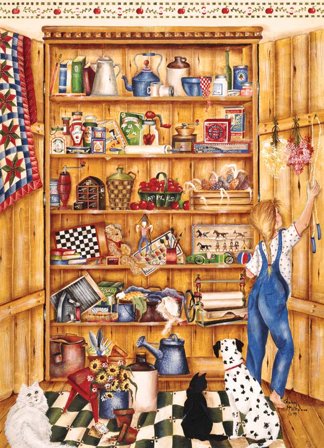 Pine Pantry Countryside Jigsaw Puzzle