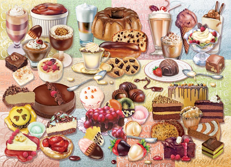 Yum! Food and Drink Jigsaw Puzzle