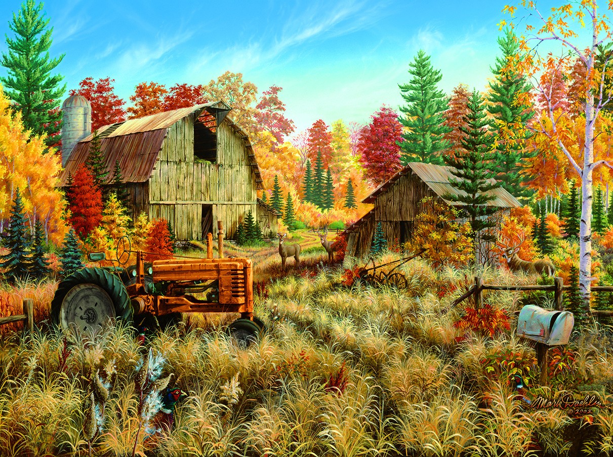 Deer Valley Countryside Jigsaw Puzzle
