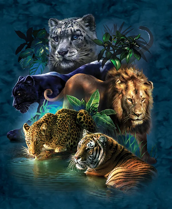 Big Cat Prowess - Scratch and Dent Jungle Animals
