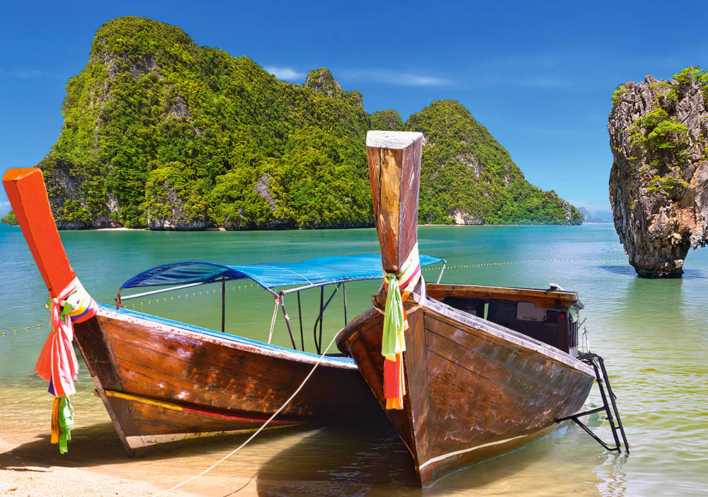 Khao Phing Kan, Thailand Boat