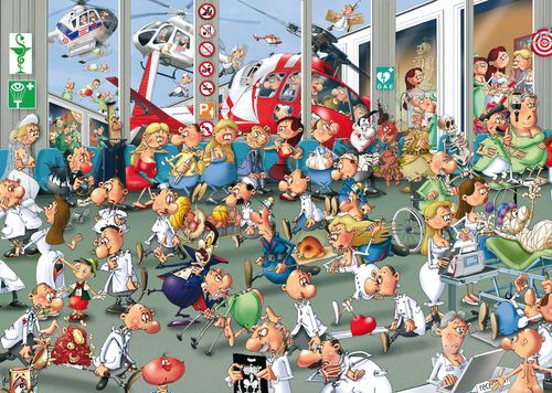 Accidents and Emergencies Humor Jigsaw Puzzle