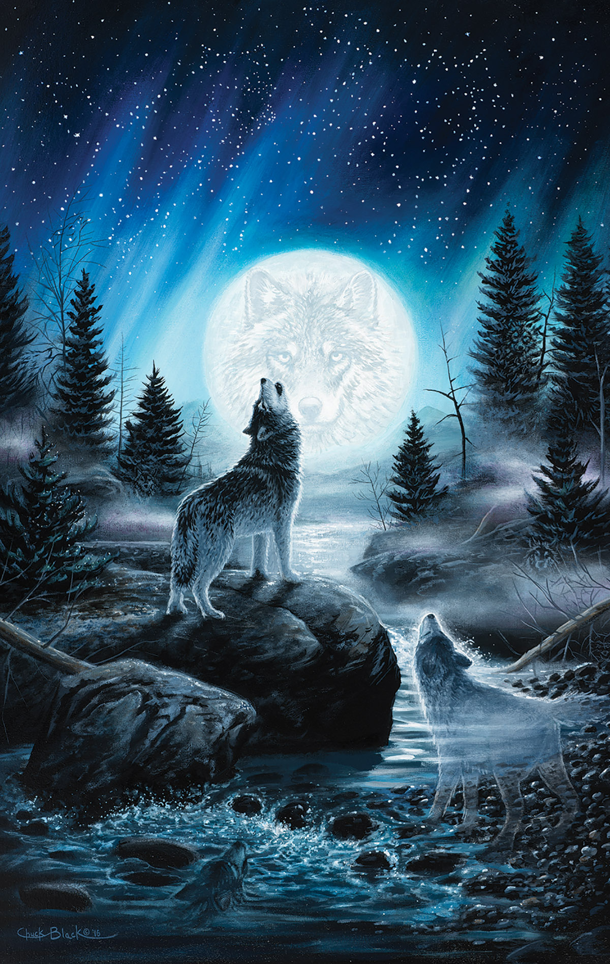 Call of the Pack Wolf Jigsaw Puzzle
