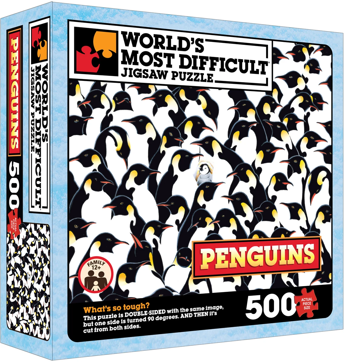 World's Most Difficult Jigsaw Puzzle - Penguins