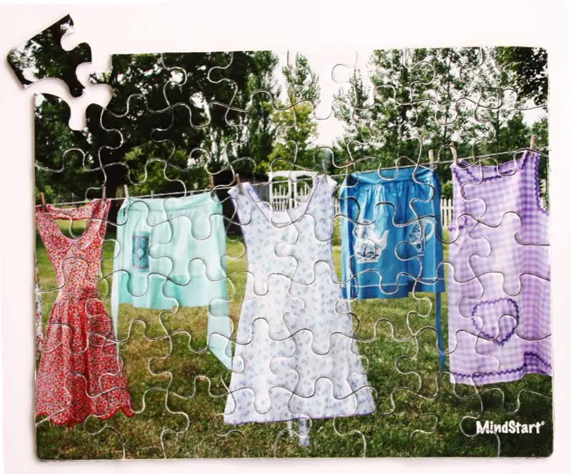 Wash on the Line (63 pcs) Around the House